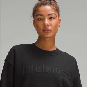 Like New! Lululemon Perfectly Oversized Crew With Fleece
